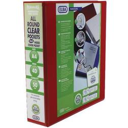 ELBA Panorama Presentation Ring Binder PVC 4 [Pack 4] 400008432